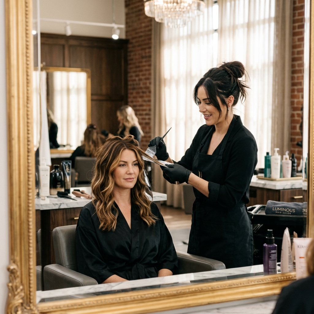 Hair Color & Highlights Salon near Swastik Cross Road Ahmedabad